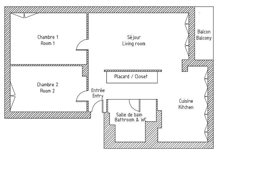 Apt3P-55M2-Parkingfree-5Km From Paris Apartment Le Plessis-Robinson Luaran gambar