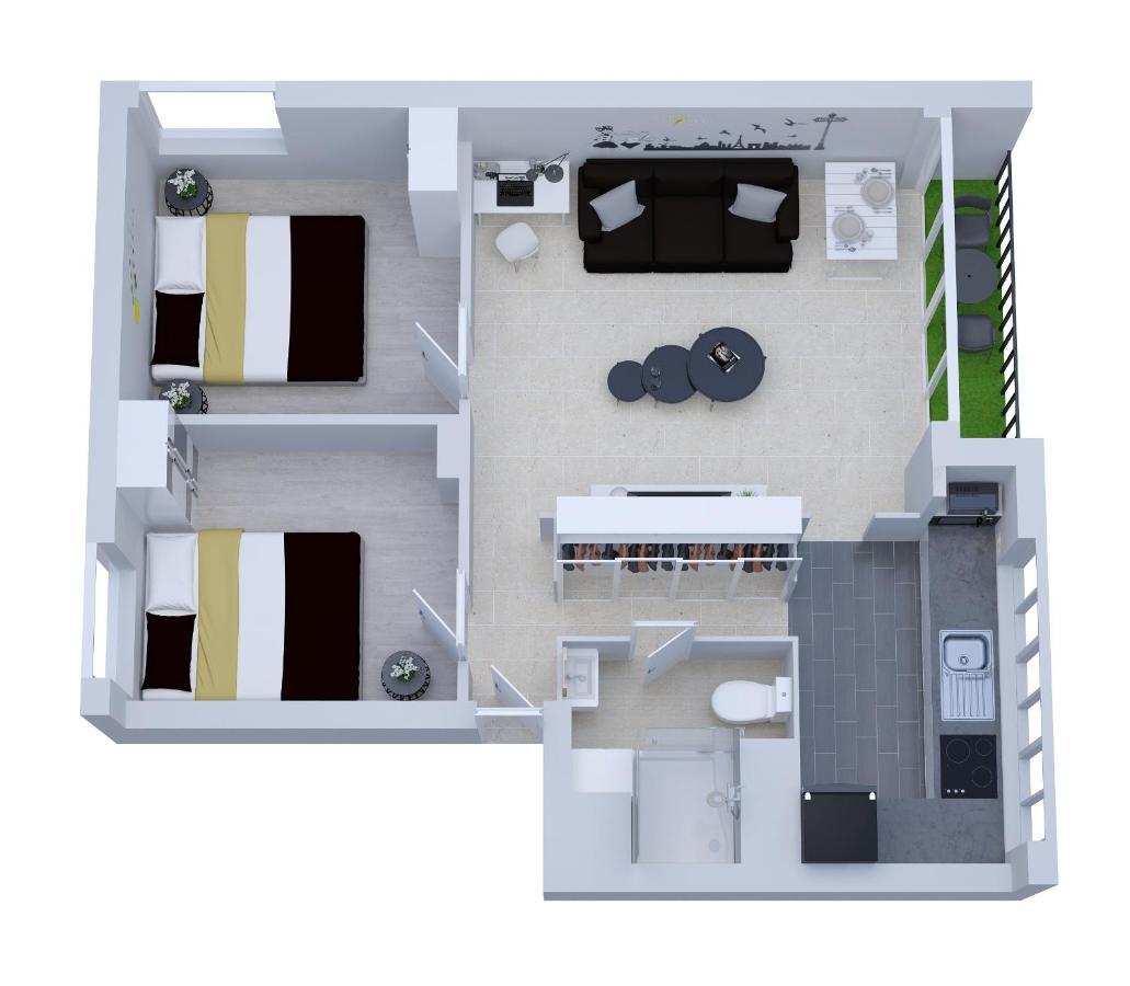 Apt3P-55M2-Parkingfree-5Km From Paris Apartment Le Plessis-Robinson Luaran gambar