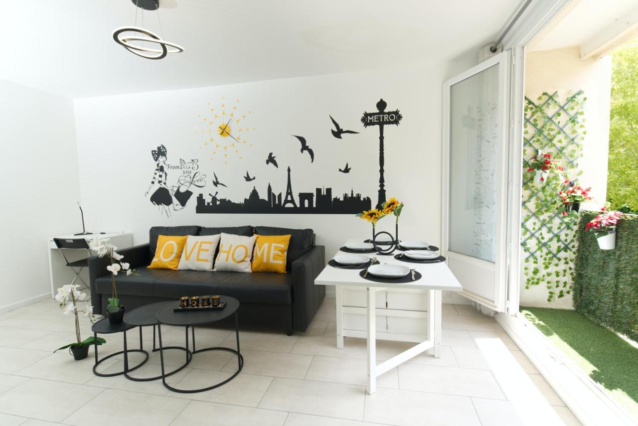 Apt3P-55M2-Parkingfree-5Km From Paris Apartment Le Plessis-Robinson Luaran gambar
