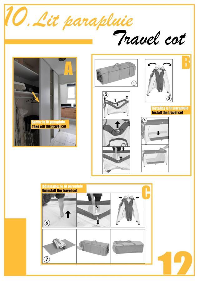 Apt3P-55M2-Parkingfree-5Km From Paris Apartment Le Plessis-Robinson Luaran gambar