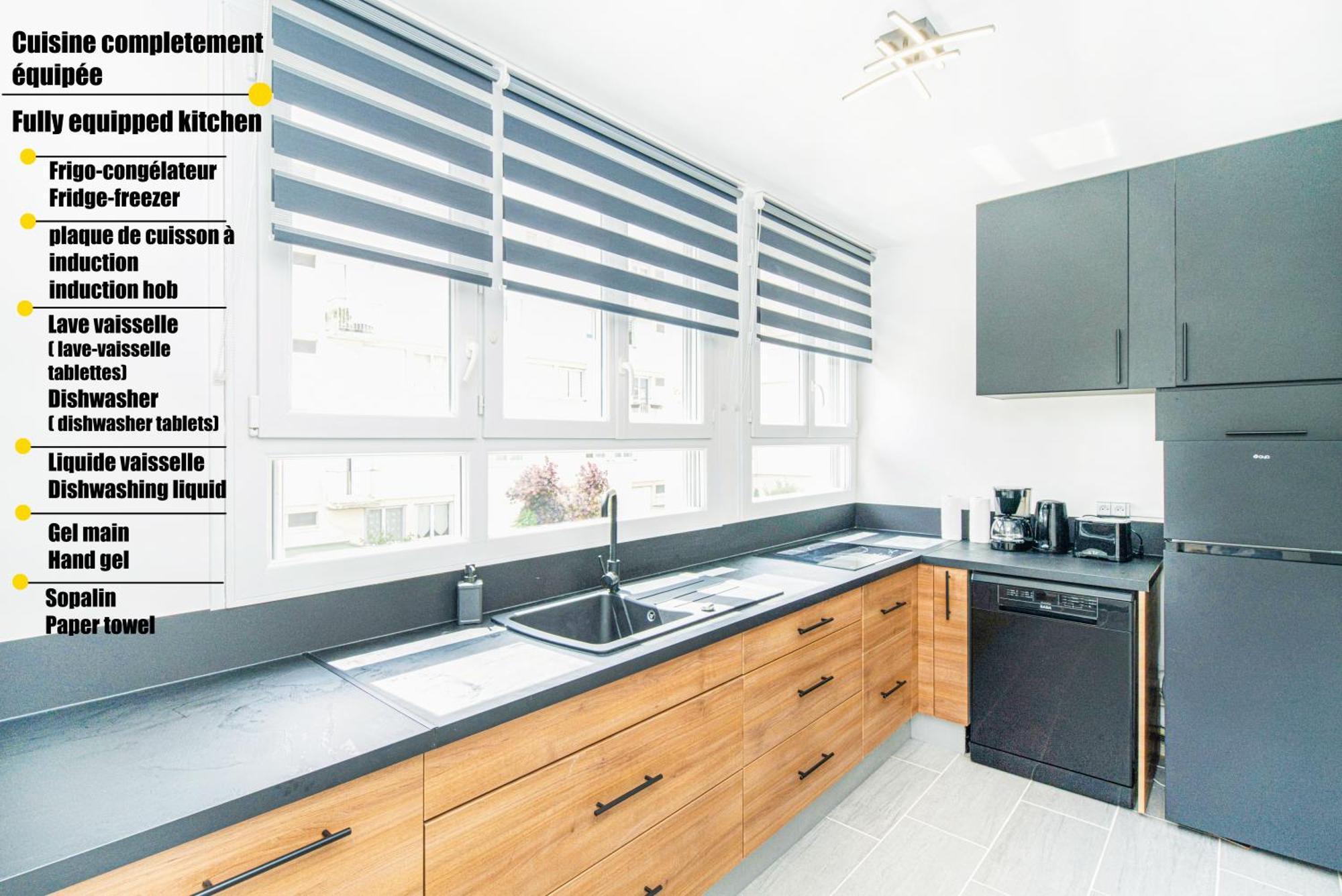 Apt3P-55M2-Parkingfree-5Km From Paris Apartment Le Plessis-Robinson Luaran gambar